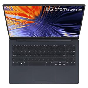 LG gram SuperSlim15.6” OLED Laptop, Intel 13th Gen Core i7 Evo Platform, Windows 11 Home, 32GB RAM, 2TB SSD, Neptune Blue