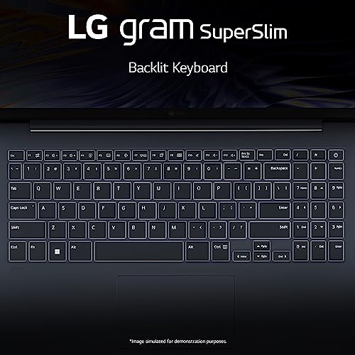 LG gram SuperSlim15.6” OLED Laptop, Intel 13th Gen Core i7 Evo Platform, Windows 11 Home, 32GB RAM, 2TB SSD, Neptune Blue