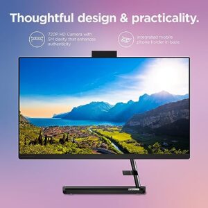 Lenovo IdeaCentre AIO 3 - (2023) - All in One Desktop Computer - 23.8" FHD - 720p HD Built in Camera - Windows 11-16GB Memory - 256GB Storage - AMD Ryzen 3 7330U - Mouse & Keyboard Included