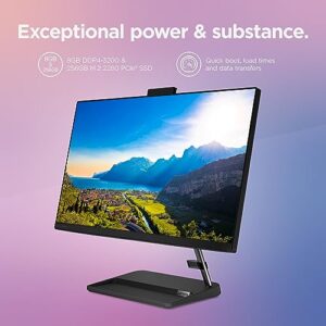 Lenovo IdeaCentre AIO 3 - (2023) - All in One Desktop Computer - 23.8" FHD - 720p HD Built in Camera - Windows 11-16GB Memory - 256GB Storage - AMD Ryzen 3 7330U - Mouse & Keyboard Included