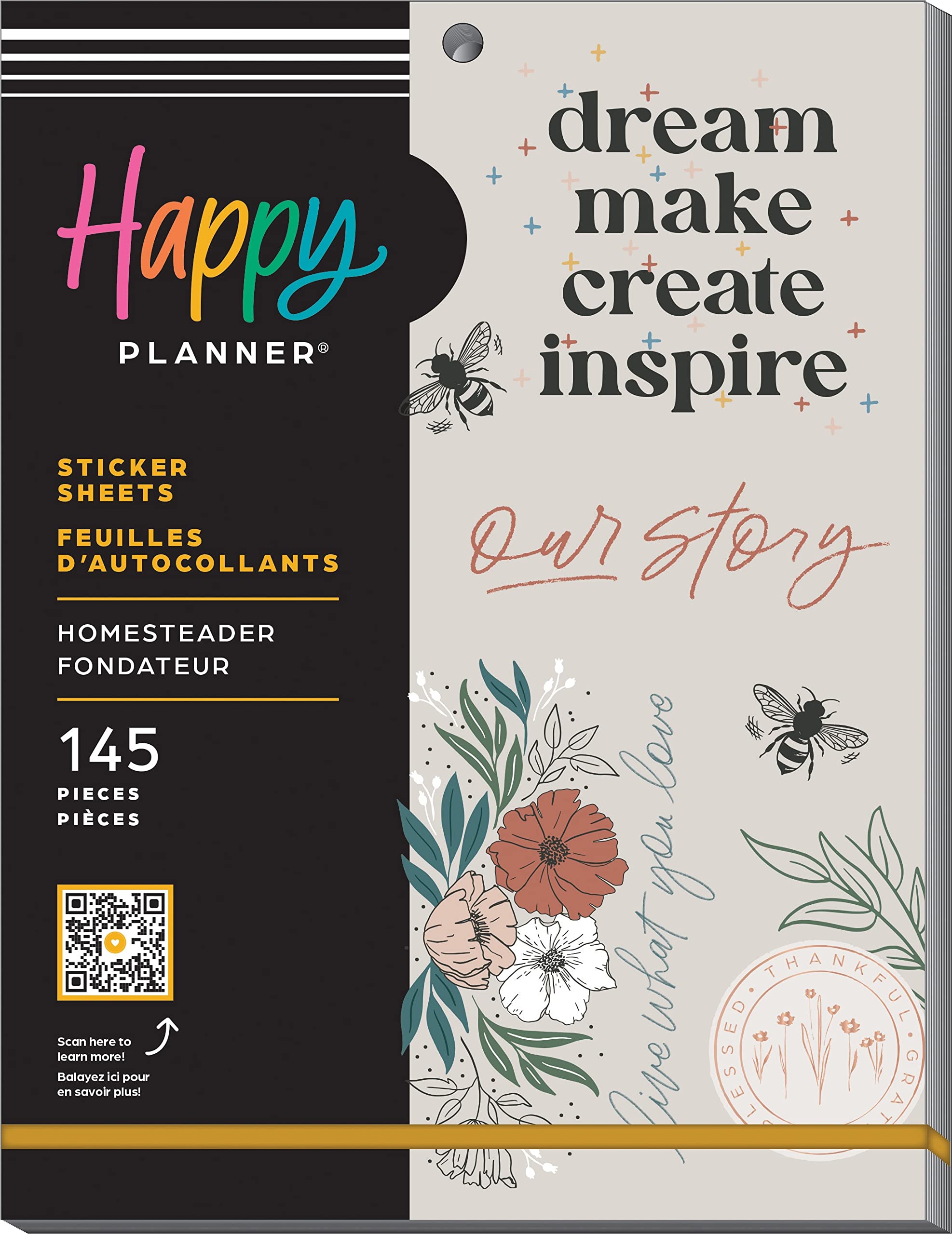 Happy Planner Sticker Value Pack-HPG Homesteader