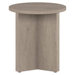 Henn&Hart Anders end-Tables, 20" Wide, Gray