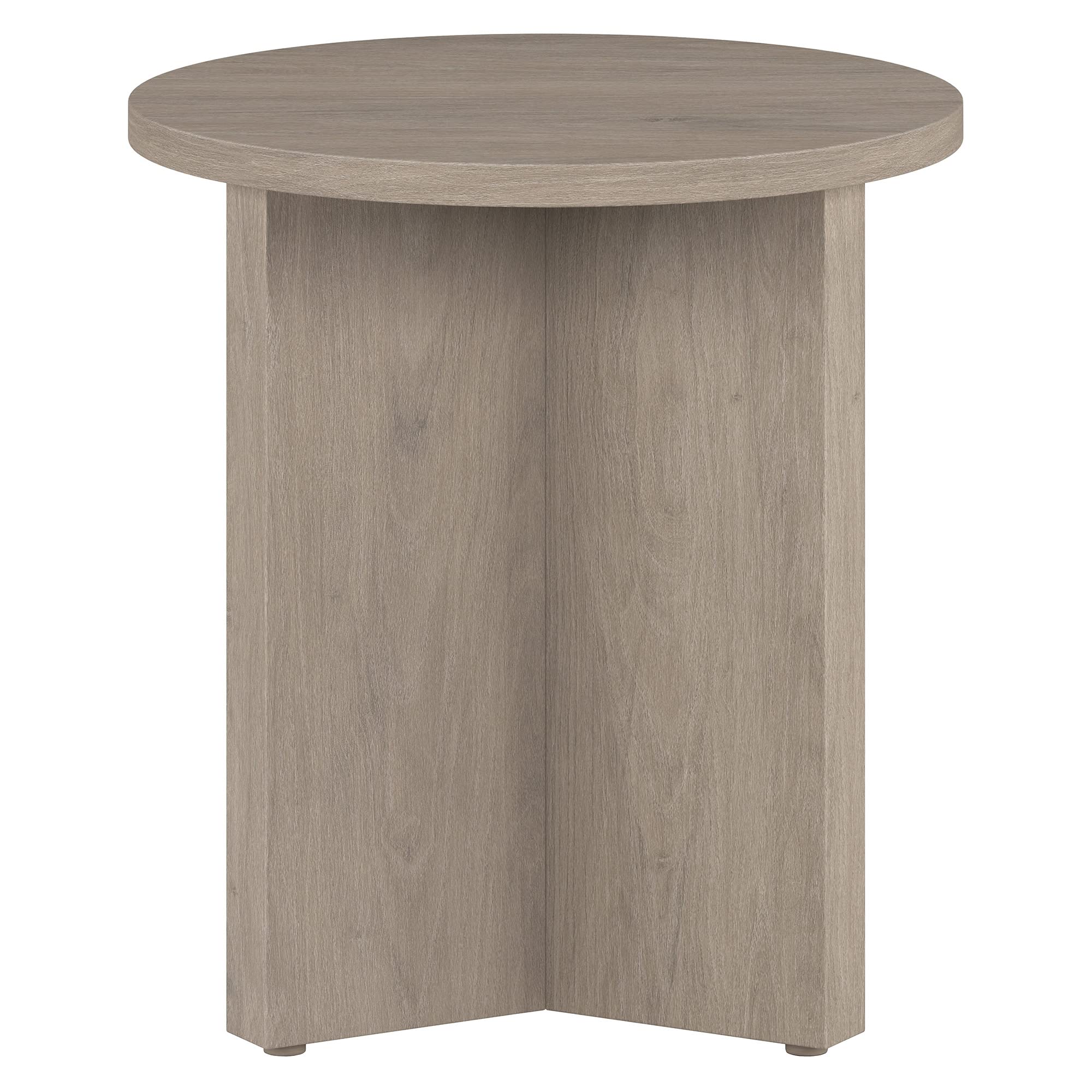 Henn&Hart Anders end-Tables, 20" Wide, Gray