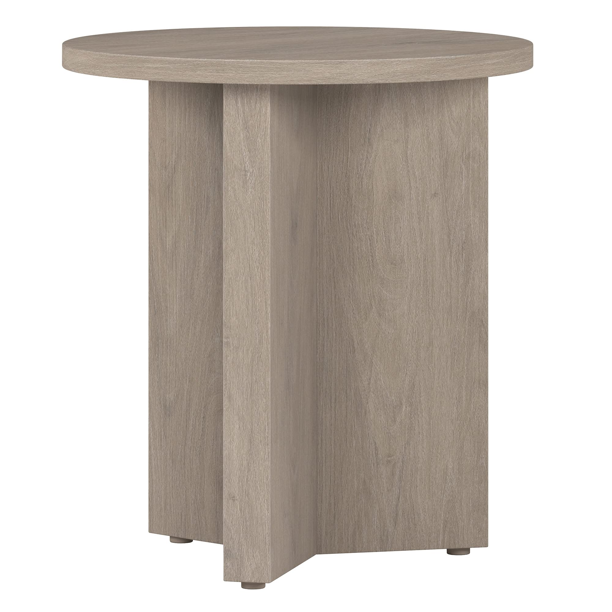 Henn&Hart Anders end-Tables, 20" Wide, Gray