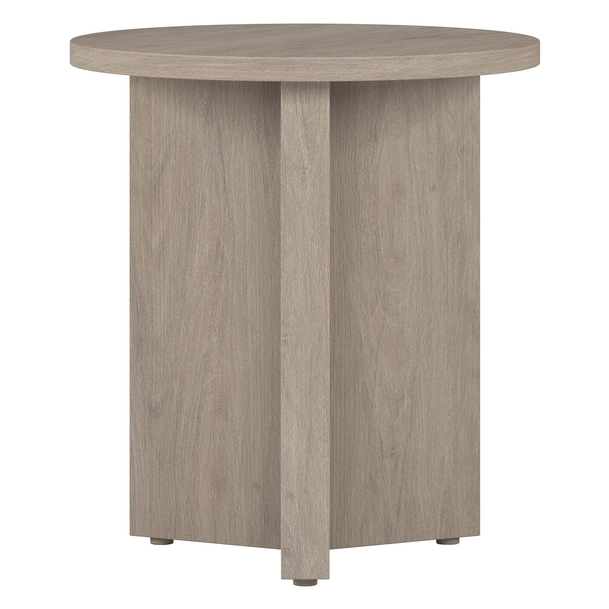 Henn&Hart Anders end-Tables, 20" Wide, Gray