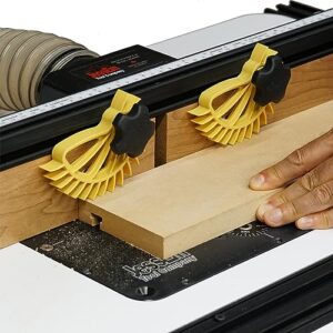 the mini hedgehog fence featherboard | hold down for table saws and router tables