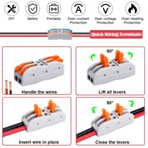 Power Wheels Adapter for Milwaukee Battery M18 18V Power Wheels Battery Conversion Kit with Fuse Holder and 3PCS 30Amp Fuses UIInosoo for DIY, RC Toys car Truck and Robotics