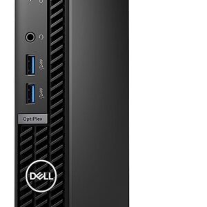 Dell OptiPlex 7010 Micro Form Factor Desktop, Intel Core i5-13500T (14 Core up to 4.6 GHz), 32GB DDR4 RAM, 1TB PCIe SSD, Intel UHD Graphics, Windows 11 Pro, Black