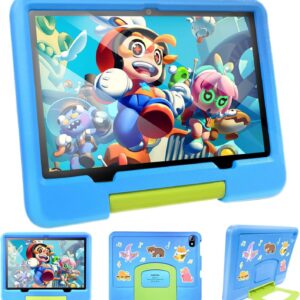 DUODUOGO Android Tablet 16 GB RAM 64 GB ROM(TF 1TB), 10.4 Inch Tablets with Octa-Core 2.0 GHz, 8MP+5MP Dual Camera, HD, 6000mAh, EVA Case, Bluetooth, GPS, Game, WiFi (Blue)