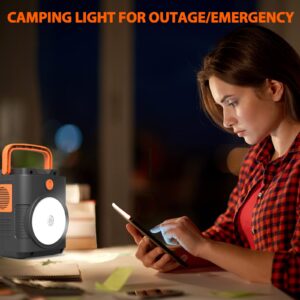 Takki 111Wh Portable Power Station with 30W Solar Panel included for Camping Outdoor Emergency Backup Supply