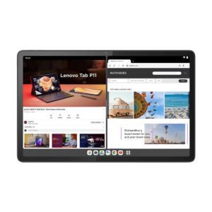 Lenovo Tab P11 Gen 2 11.5" 2K 120Hz 128GB Wi-Fi Tablet, MediaTek Helio G99, 4GB RAM, Android 12L, Storm Gray