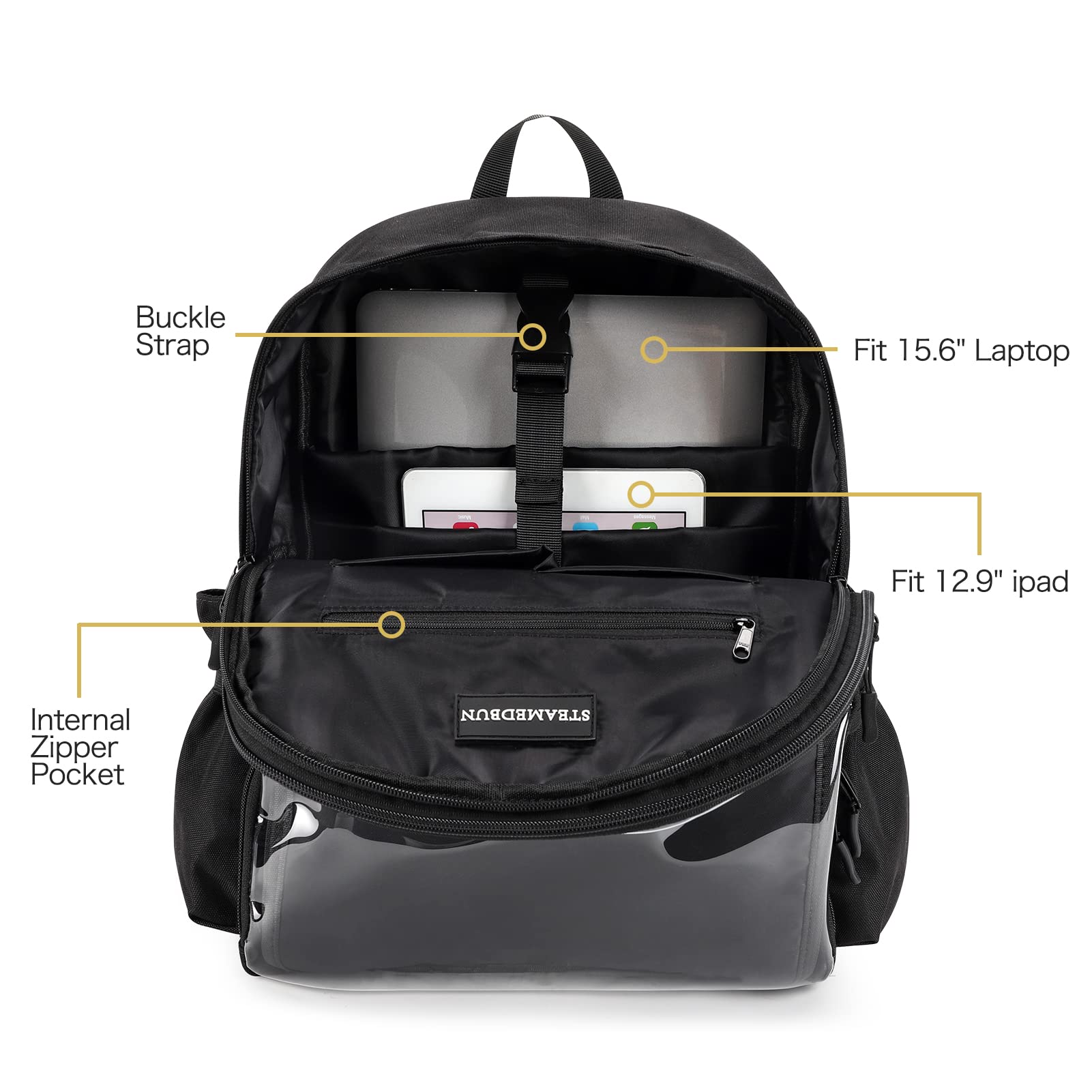 STEAMEDBUN Pin Display Backpack for School Ita Bag Backpack with inserts