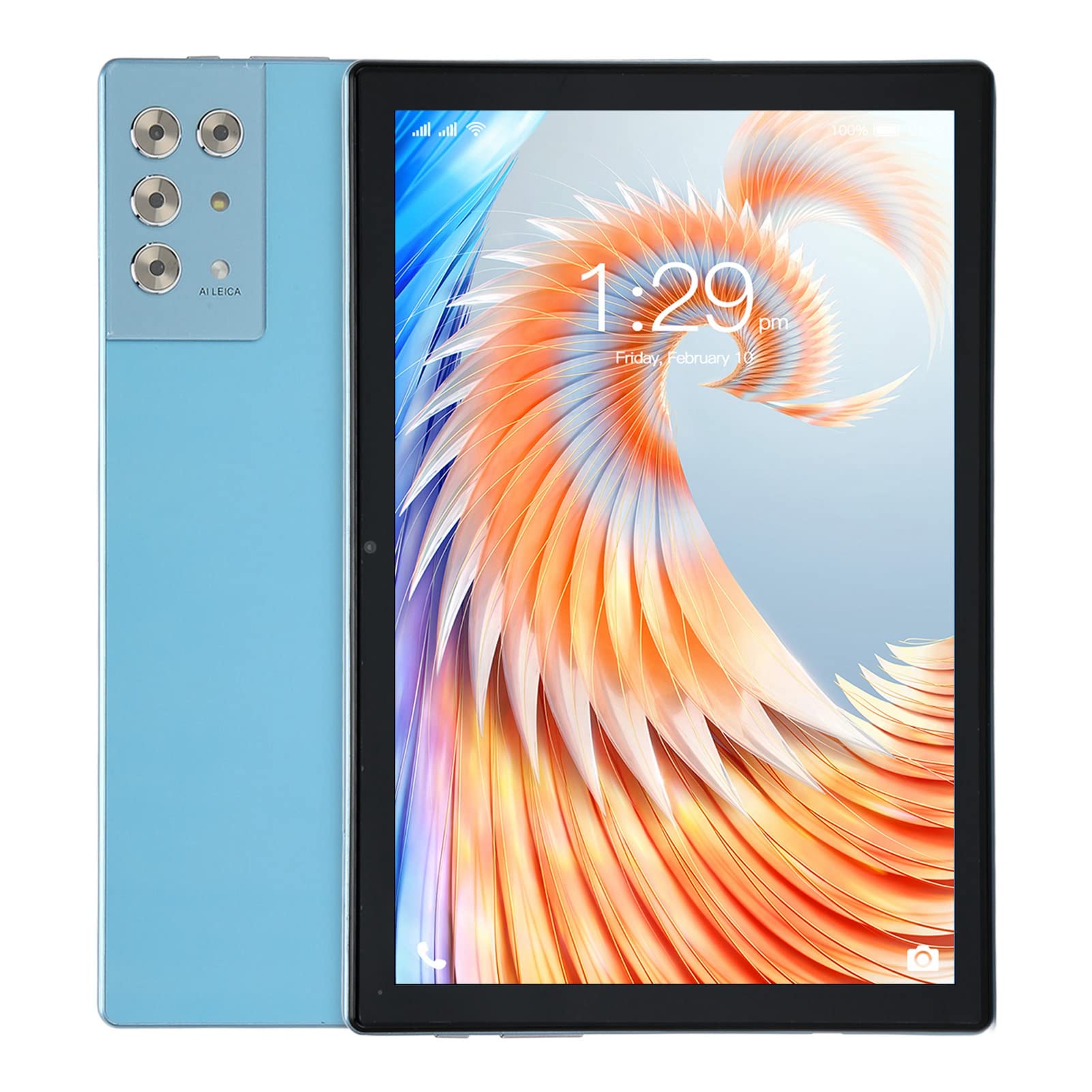 Pomya 10.1 Inch FHD Tablet, S30 Pro 1960x1080 Tablet with Dual Band WiFi for Android12, 8GB RAM 256GB ROM, 7000mAh Octa Core Calling Tablet with Dual Camera for Home Office