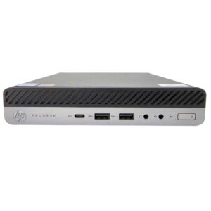 hp prodesk 600g4 micro desktop computer | hexa core intel i5 (3.2) | 32gb ddr4 ram | 1tb ssd solid state | windows 11 professional | home or office pc (renewed)