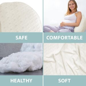 Sleep Like a Baby Bub: The Best Pregnancy Pillow for Women - Maternity Pillows for Sleeping, Wedge, Belly, Side Sleeper Support - Baby Pillow and Bed Accessories for Pregnant Women - Get Yours Today!