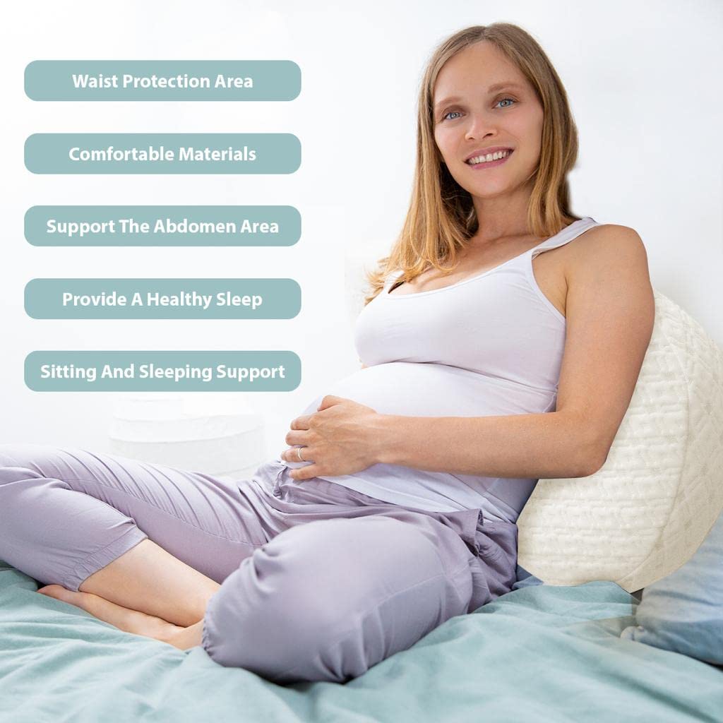 Sleep Like a Baby Bub: The Best Pregnancy Pillow for Women - Maternity Pillows for Sleeping, Wedge, Belly, Side Sleeper Support - Baby Pillow and Bed Accessories for Pregnant Women - Get Yours Today!