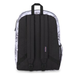 JanSport Cross Town Backpack, 17" x 12.5" x 6" - Simple Bag with 1 Main Compartment, Front Utility Pocket - Premium Class Accessories - Anime Emotions