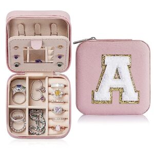 parima graduation gifts for her - trendy travel jewelry case, personalized gifts - pink travel jewelry box | birthday gifts for women mothers day gifts for women | travel jewelry case