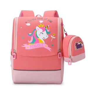 DAHUOJI Unicorn Kids Backpack Girls School Backpack Protect the spine Kindergarten elementary schoolSchool Bag