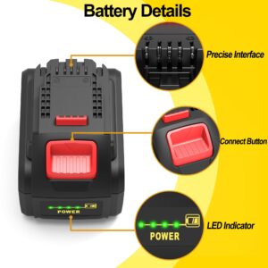 rebicacate 20V/60V Batteries Replace for Dewalt 60V Battery 9.0ah DCB606 DCB609, Compatible with Dewalt 20V/60V Power Tools&Chargers