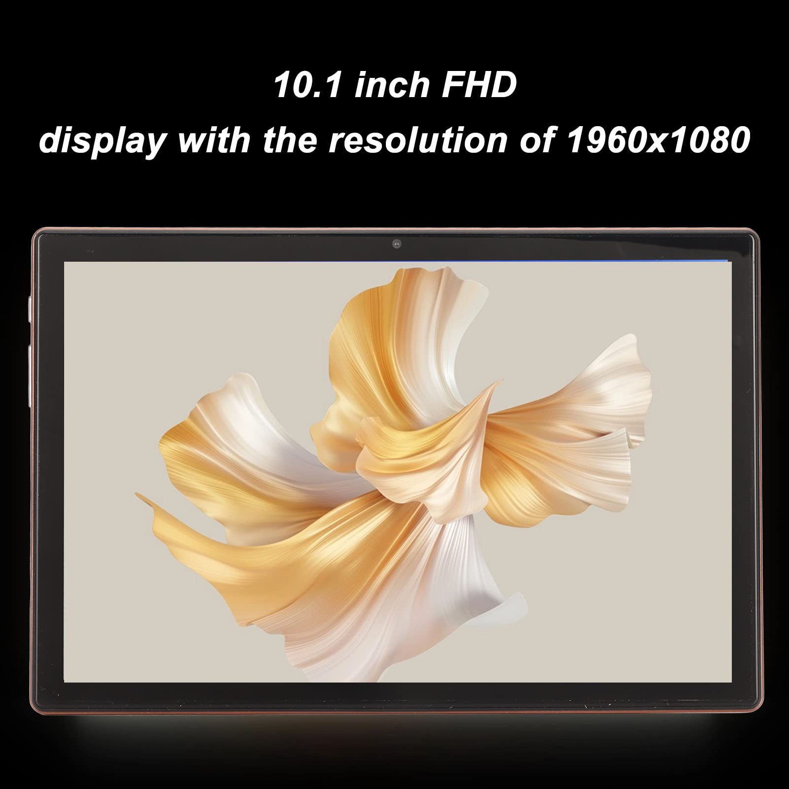 10.1 Inch FHD Tablet, 4G LTE Calling Tablet for Android12, 8GB RAM 256GB ROM, Support 5G WiFi Dual Band, Octa Core 7000mAh Tablet PC with Dual Camera for Daily Life