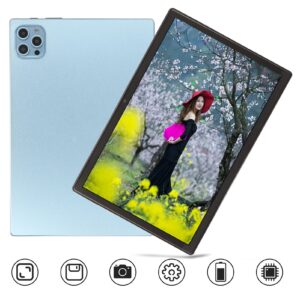 Zopsc Android Tablet for Kids, 10 Inch IPS Screen 5G WiFi Tablet with Stereo Speakers, 8GB RAM 256GB ROM 8 Core CPU Android Tablet Support Fast Charging, 7000mAh Battery