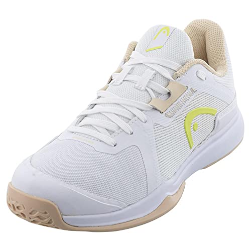 HEAD Women`s Sprint Team 3.5 Tennis Shoes White and Lime