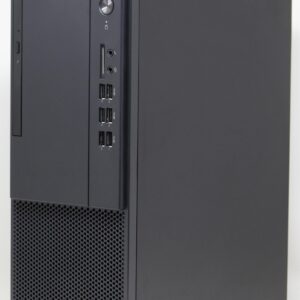 Lenovo V50T Tower Desktop Computer, Intel i7-10700, 64GB RAM, 2TB NVMe SSD, 2 Monitor Support, HDMI, VGA, DVD-RW, Card Reader, Wi-Fi, BT- Windows 11 Pro, Black