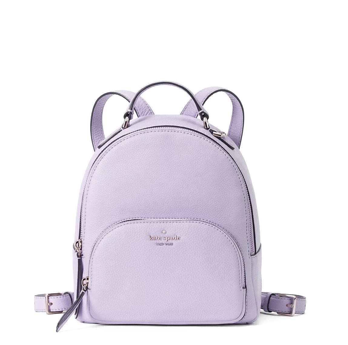 Kate Spade New York Jackson Medium Leather Backpack, Frozen Lilac