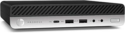 HP ProDesk 600G4 Micro Desktop Computer | Hexa Core Intel i5 (3.2) | 16GB DDR4 RAM | 250GB SSD Solid State | Windows 11 Professional | Home or Office PC (Renewed)