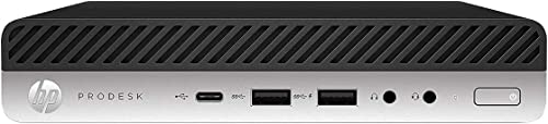 HP ProDesk 600G4 Micro Desktop Computer | Hexa Core Intel i5 (3.2) | 16GB DDR4 RAM | 250GB SSD Solid State | Windows 11 Professional | Home or Office PC (Renewed)