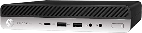 HP ProDesk 600G4 Micro Desktop Computer | Hexa Core Intel i5 (3.2) | 16GB DDR4 RAM | 250GB SSD Solid State | Windows 11 Professional | Home or Office PC (Renewed)