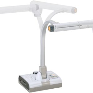 Elmo 1380 Model TT-12G Interactive Document Camera, 4K Ultra HD, 12MP 1/2.3" Image Sensor, 12x Optical Zoom, 16x Digital Zoom, Built-in SD Card Slot, Multiple Outputs, Replaced 1378 Model TT-12F