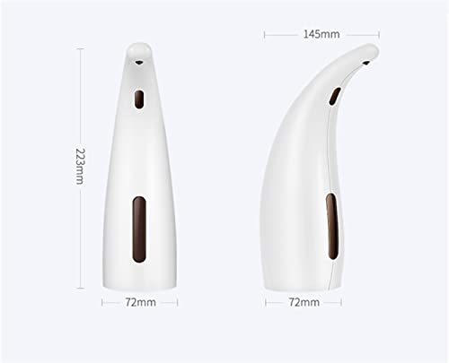 Soap Pump Dispenser Bathroom 300ML Soap Dispenser Automatic Liquid Soap Dispenser Infrared Smart Sensor Kitchen Touchless Foam Shampoo Dispensers Bottles Dispenser (Color : E)