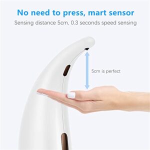 Soap Pump Dispenser Bathroom 300ML Soap Dispenser Automatic Liquid Soap Dispenser Infrared Smart Sensor Kitchen Touchless Foam Shampoo Dispensers Bottles Dispenser (Color : E)