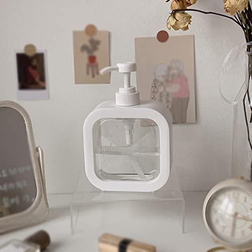 Soap Pump Dispenser 500ml Foam Pump Bottle Press Bottle Body Milk Bottle Shower Gel Emulsion Soap Pump Shampoo Dispenser Lotion Perfume Bottle Bottles Dispenser