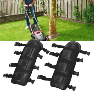 Natudeco Knee Pads Gardening Knee Pads High Strength Protection Chain Saw Shin Guards Knee Pads for Men Floor Work Breathable Work Knee Pads for Lawn Mowing Brush Cutters