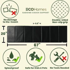 ECOHomes Couch Supports for Sagging Cushions - Couch Cushion Support for Sagging Seat | Repair Your Sofa & Arm Chairs Easily with Cushion Support Board Replacement, No More Sag (67 x 20)