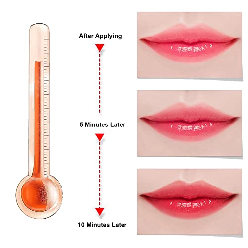 Rosarden Color Changing Lipstick - Color Changing Lip Gloss - Cherry Waterproof & Long Lasting Magic Lipstick- PH Lipstick Lip Balm - Nutritious & Moisturizer Temperature Change Lipstick For Women