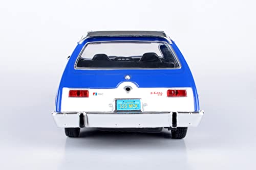 Motormax 1974 AMC Gremlin X 1:24 Scale Diecast Model Forgotten Classics Series 79045 Blue