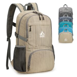 g4free 30l hiking backpack lightweight packable shoulder daypack outdoor travel foldable for men women