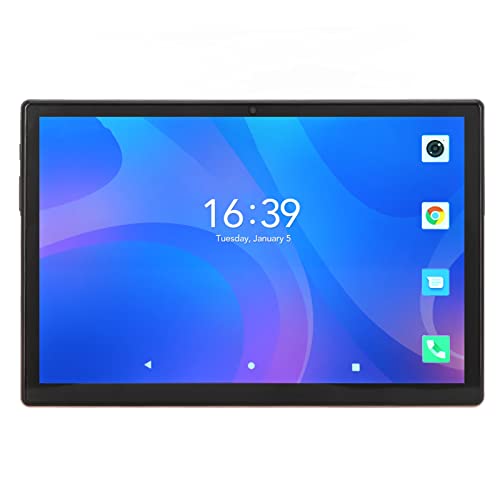 Naroote HD Tablet, 12GB RAM 256GB ROM Gaming Tablet 10.1 Inch for Office (US Plug)