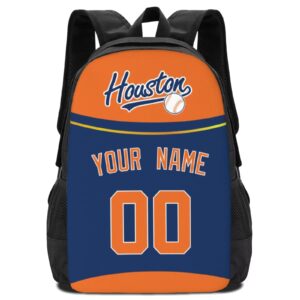 inaoo backpack houston personalized bags for men women gifts