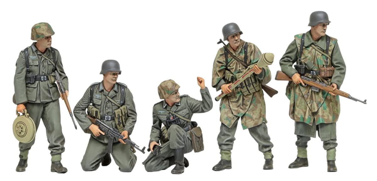 TAMIYA 1/35 German Infantry Set Late WWII TAM35382 Plastic Models Armor/Military 1/35