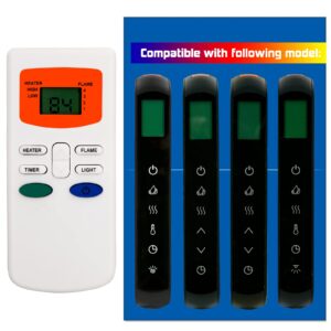 replacement remote control for hht simplifire electric fireplace sf-all40-bk sf-all48-bk sf-all60-bk sf-all84-bk sf-allp50-bk sf-allp60-bk sf-allp72-bk sf-sc43-bk sf-sc55-bk sf-sc78-bk