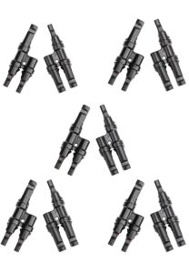 nixesky 10pcs solar branch connectors y connector in pair mmf+ffm for parallel connection t2 connector (5)