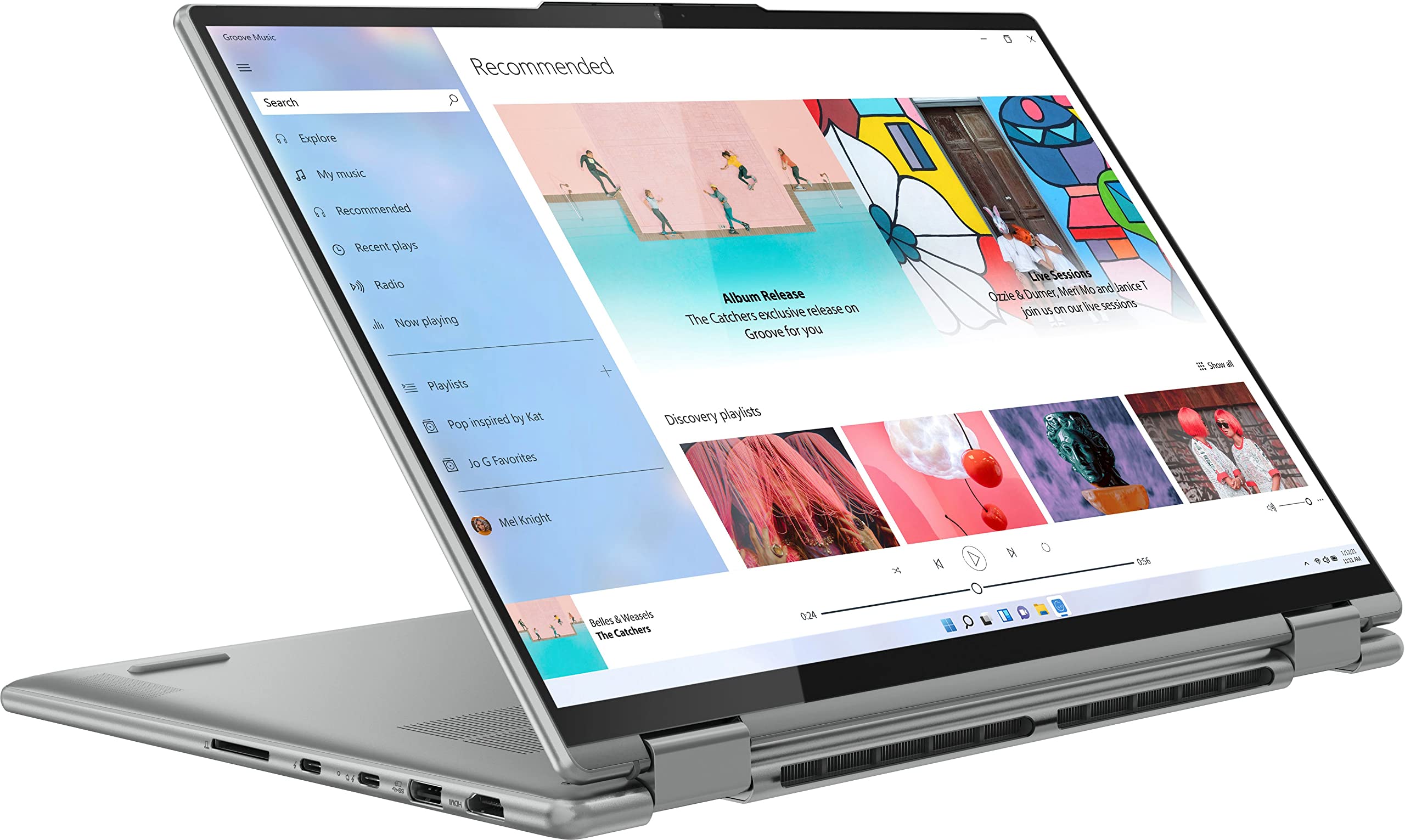 LENOVO Yoga 7i 2-in-1 Laptop 2022, 16" 2.5K Touchscreen, Intel EVO Platform, 12th Core i7-1260P, Iris Xe Graphics, 16GB RAM 512GB SSD, WI-FI 6E Thunderbolt 4 Backlit KB, Windows 11 Pro, COU 32GB USB