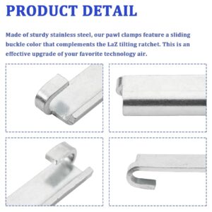 Stainless Steel Pawl Cap for La Z Boy Lazyboy Recliner Rocker Ratchet (Stainless Steel Pawl Cap Set of 2)