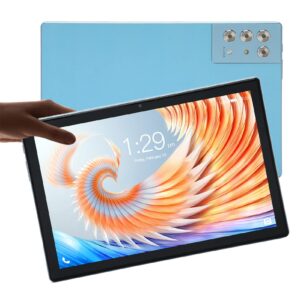 dpofirs s30 pro 10.1 inch 4g wifi tablet, octa core 8gb 256gb android 12 touch screen tablets, 1960x1080 fhd, 8mp 16mp, 7000mah tablet pc for home office(blue0