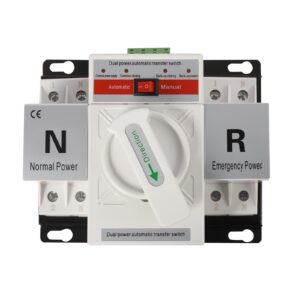 110v 2p 63a mini dual power automatic transfer switches toggle controller change-over switch self cast conversion
